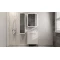 Зеркальный шкаф 60,2x80 см белый Jorno Modul Mol.03.60/P/W/JR - 4