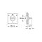 Переключатель на 3 положения Grohe Allure 19590001 Переключатель на 3 положения Grohe Allure 19590001 - 5