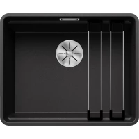 Кухонная мойка Blanco Etagon 500-F InFino 526343 52,7x42,7 см, антрацит