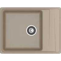 Кухонная мойка GranFest Level 660L 66x50 см, песочный