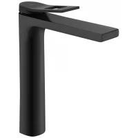 Смеситель для раковины Rea Soul REA-B9996 без донного клапана, черный матовый