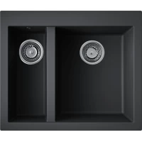 Кухонная мойка Omoikiri Tetogranit Bosen 59-2-BL 4993149 59x50 см, черный