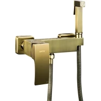 Гигиенический душ Gappo G2007-4 со смесителем, бронза