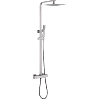 Душевая система Abber Daheim AF8260SPL 250 мм, с термостатом, сатин