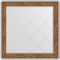 Зеркало 105x105 см виньетка бронзовая Evoform Exclusive-G BY 4443 - 1