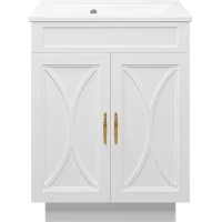 Тумба белый матовый 62,5 см Misty Амбра П-Амб0065-011ПР