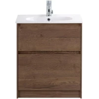 Тумба под раковину BelBagno Kraft KRAFT-600-2C-PIA-RT 60 см, напольная, Rovere Tabacco