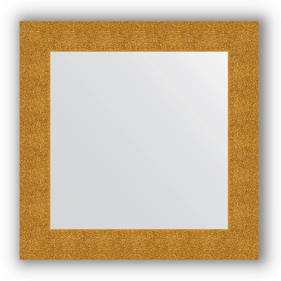 Зеркало 70x70 см чеканка золотая Evoform Definite BY 3150 зеркало 61x81 см чеканка белая evoform definite by 3162