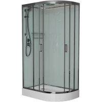 Душевая кабина 100x80x220 см Frank F418L Brilliant 163009 прозрачное