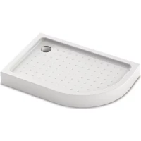 Душевой поддон Veconi Tezeo Acrylic TZ55L-10080-C5 100x80 см L, акриловый, асимметричный, белый глянец