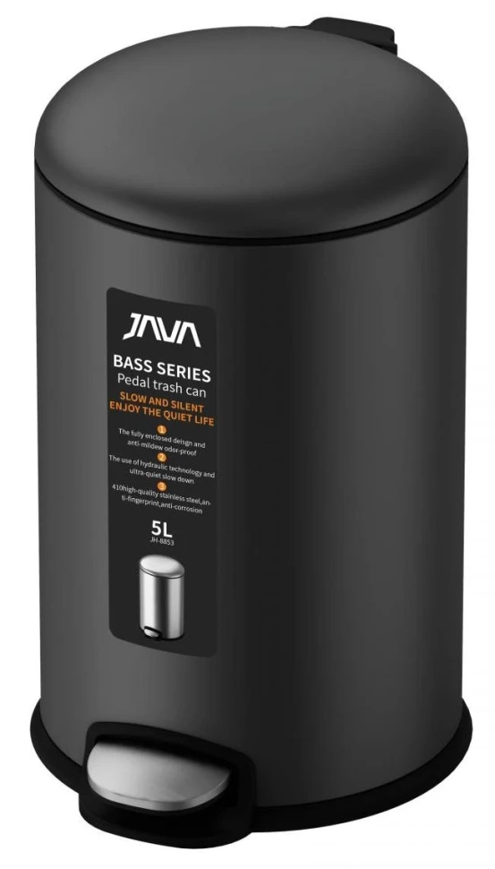 

Мусорное ведро 5л Java S-885-5Q