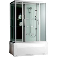 Душевая кабина 150x85x215 см Frank F556 2945671 прозрачное