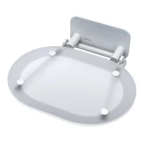 Сиденье для душа Ravak CHROME CLEAR/WHITE B8F0000028