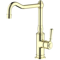 Смеситель для кухни Aquatek Классик AQ1580PG золотой