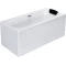 Акриловая ванна 160x70 см с отверстиями для ручек Roca Sureste ZRU9302787 - 3