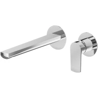 Смеситель для раковины Newform Haka 72030E.21.018 встраиваемый, без донного клапана, хром