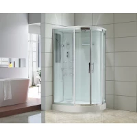 Душевая кабина 120x80x220 см Black & White Galaxy 5505120L прозрачное