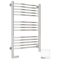 Полотенцесушитель электрический 800x500 белый матовый МЭМ левый Сунержа Флюид 2.0 30-5220-8050