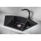 Кухонная мойка Granula черный 9001bl - 2
