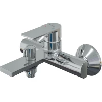 Смеситель для ванны Knotlor Ergofit KN-32 с душевым гарнитуром, хром