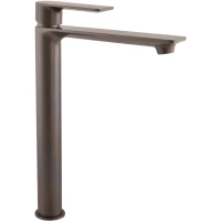 Смеситель для раковины Rav Slezak Nil NL130.5MG без донного клапана, оружейная сталь матовый