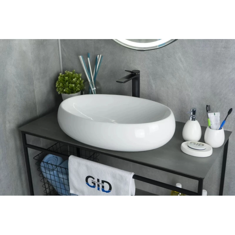 Раковина 59x41 см GID Simple N N9030a Раковина 59x41 см GID Simple N N9030a