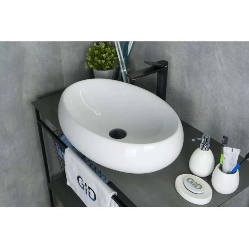 Раковина 59x41 см GID Simple N N9030a Раковина 59x41 см GID Simple N N9030a