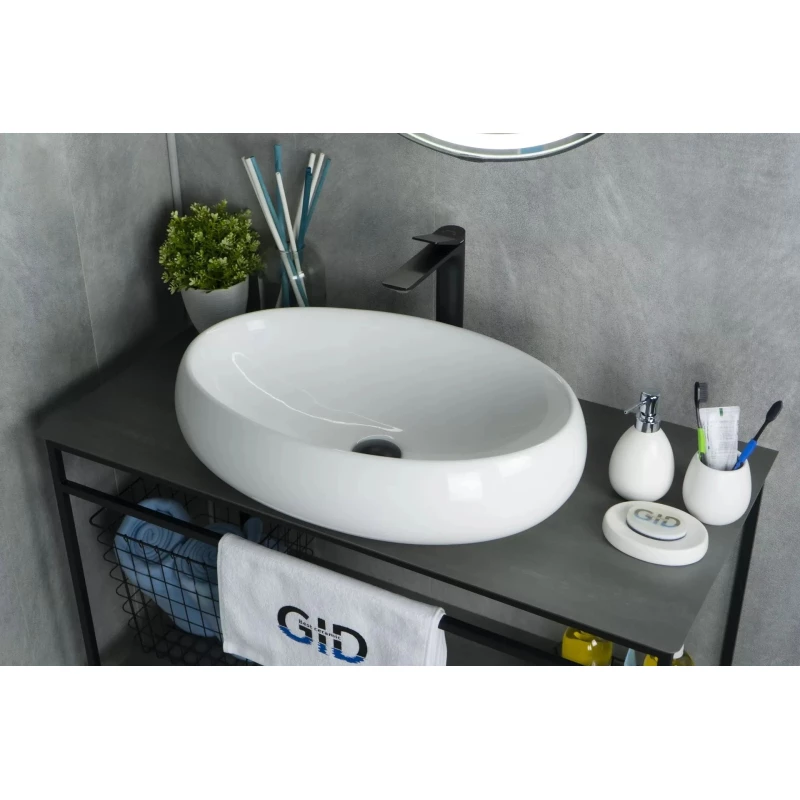 Раковина 59x41 см GID Simple N N9030a Раковина 59x41 см GID Simple N N9030a