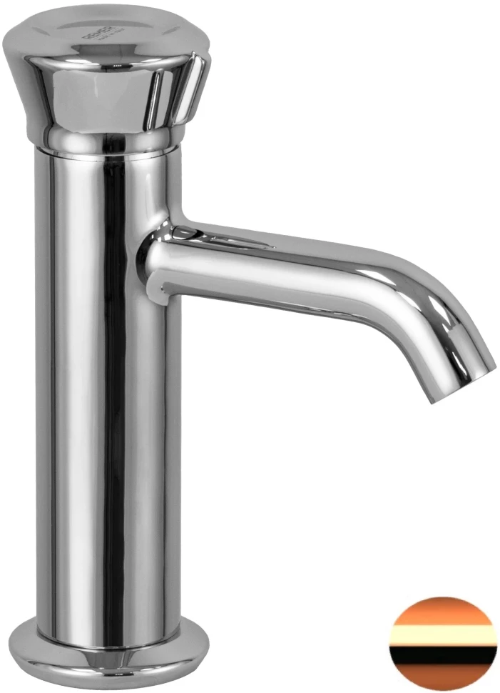 

Смеситель для раковины без донного клапана Remer Element ET12RP