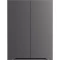 Шкаф двустворчатый 60x80 см светло-серый матовый Style Line Марелла СС-00002423 - 1