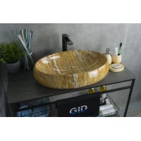 Раковина 59x40 см GID Stone Edition Mnc164