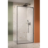 Душевая перегородка Radaway Modo F SL Black II 70 Right 10419074-54-01R профиль черный матовый, стекло прозрачное