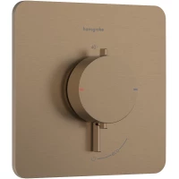 Термостат для душа Hansgrohe Ecostat Comfort Q 33712140 встраиваемый, бронза