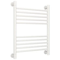 Полотенцесушитель водяной 600x500 перемычка выгнутая античное белое золото Сунержа Богема+ 10-0221-6050