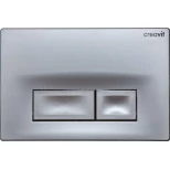 Изображение товара смывная клавиша серый матовый creavit ore gp300200