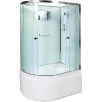 Душевая кабина 120x80x208 см Deto D120R матовое
