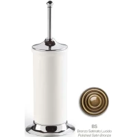 Ёршик Stil Haus Idra I823(25-BI) напольный, бронза/белый