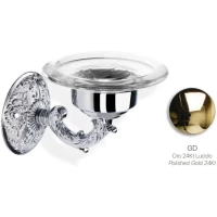 Мыльница Stil Haus Noto NT09(16) настенная, золотой