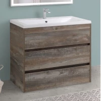 Тумба под раковину Art&Max Family FAMILY-1000-3C-PIA-PE 99,6 см, напольная, бетон экзотик