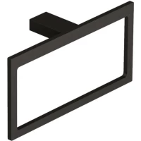 Полотенцедержатель кольцо Kludi Vela C 31978N2 оружейная сталь матовый