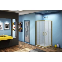 Душевой уголок 80x80 см Good Door Jazze CR-80-G-BR grape