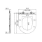 Комплект подвесной унитаз Am.Pm Spirit 2.0 C701738WH + C707857WH + система инсталляции Jacob Delafon E5504-NF + E4316-00 - 13