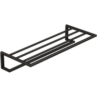 Полка для полотенец Kludi Vela R 58989N2 61,8 см, оружейная сталь матовый