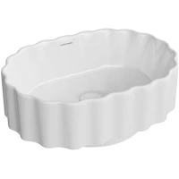 Раковина 50,5x36,6 см Kerama Marazzi Conchiglia CC.wb.50\WHT