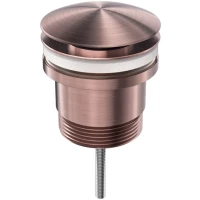 Донный клапан для раковины Feramolli Sole S083BB универсальный, медь матовая