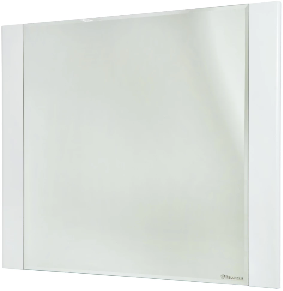 Зеркало 105x80 см белый глянец Bellezza Сесилия 4619718000019 зеркало 105x80 см белый глянец corozo классика sd 00000862