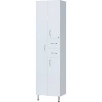 Пенал Bellezza 4625109110014 напольный, белый глянец