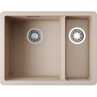 Кухонная мойка Omoikiri Artgranit Kata 55-2-U-SA 4993421 55x42 см, бежевый