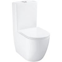 Унитаз напольный Grohe Bau Ceramic 39910000 безободковый, без бачка, альпийский белый