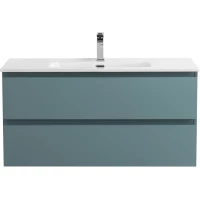 Тумба под раковину BelBagno Kraft KRAFT-1200-2C-SO-AO 120 см, подвесная, голубой матовый